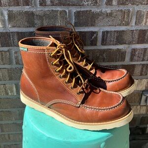 Men’s Eastland lace up leather work Boots ‘Lumber up’
